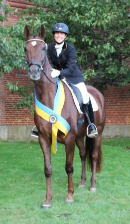 Giovanna wins the national mare show